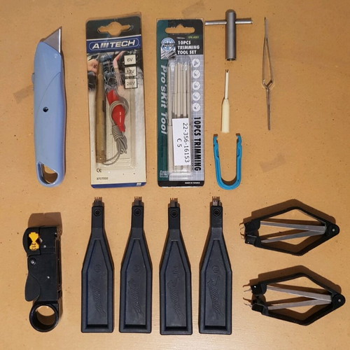 Various tools used