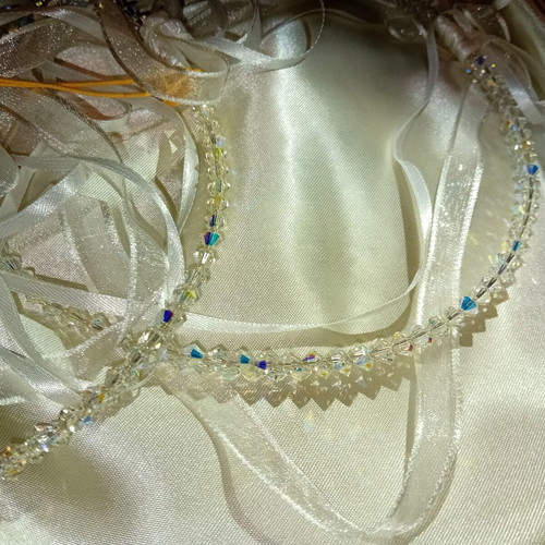 Wedding crowns with Swarovski crystals