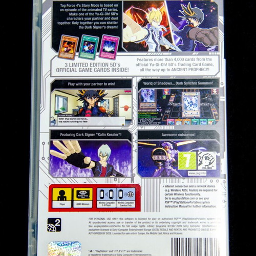 Yu-Gi-Oh! 5D’s Tag Force 4 PSP game like new