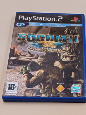 Socom II PlayStation 2 μεταχειρισμένο, καλή κατάσταση