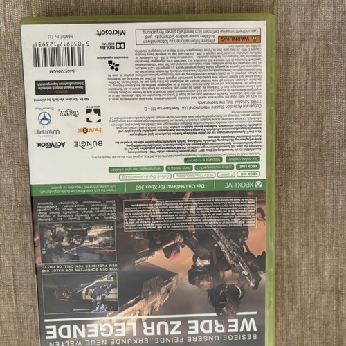 Destiny Xbox 360 game used, complete