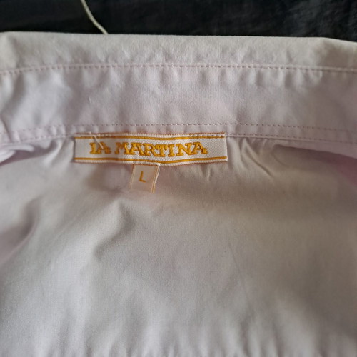 La Martina shirts pack of 2, like new, black and pink