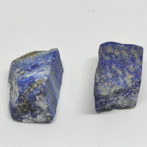 Lapis Lazuli natural raw stones, like new, set of two