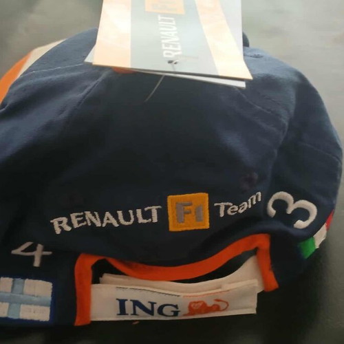 F1 Vintage Collectible Cap new, ING Renault Team blue