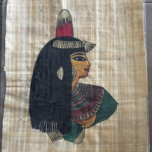 Vintage Egyptian Papyrus like new, traditional art