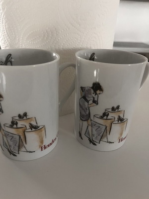 Hondos Center mug set like new, 2 pieces