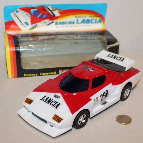 Lancia plastic miniature used, battery operated, No 796W