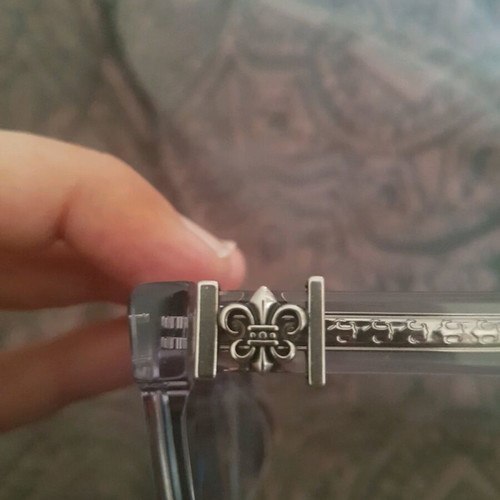 Chrome Hearts sunglasses like new, white and blue