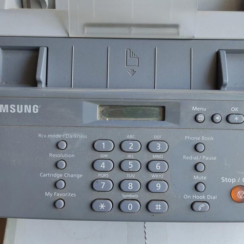 Samsung SF 360 fax and telephone used, inject printing