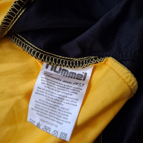 AC Horsens Home Jersey Hummel Yellow Shirt size XL like new