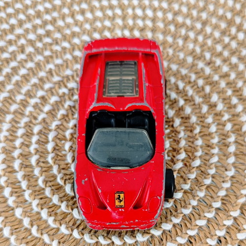Majorette Ferrari F50 1:60 diecast car used, vintage model No204
