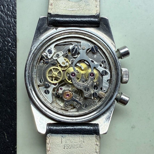 Tissot PR 516 Chronograph Lemania 1783 vintage watch used