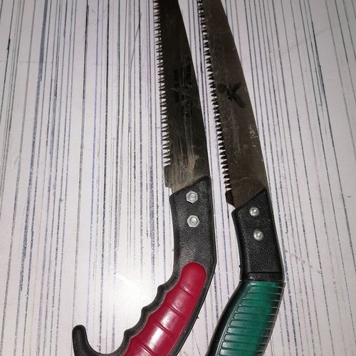 Retro saws used, set of 3 pieces