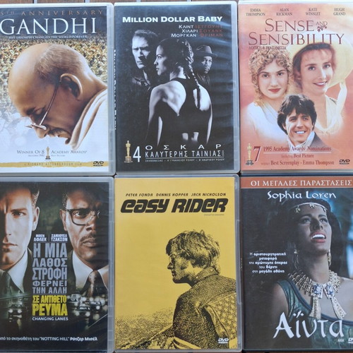 Movie DVD set like new, 6 discs with subtitles