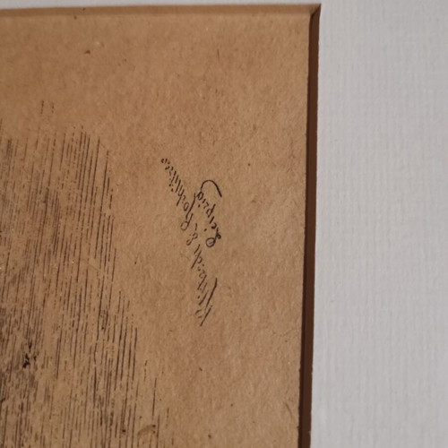 Rare engravings used, set of 2, Phloisvos and Olympieion columns