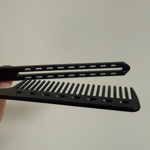 Hair Comb V-Shaped Tool for Straightening and Haircutting New