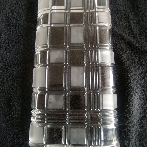 Glass serving tray like new