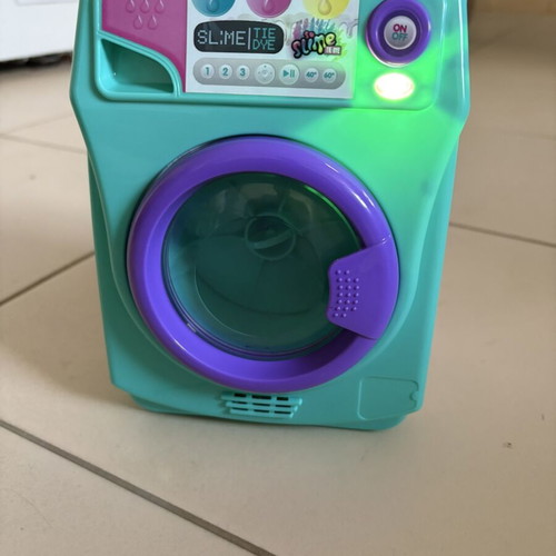 Interactive Kids Washing Machine with Sound and Rotating Drum