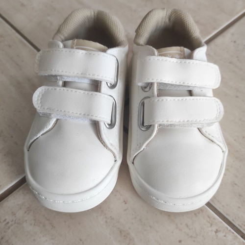 H&M sneakers white like new, sizes 20-21