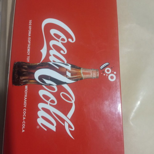 Coca-Cola Mini Bottles 100 Years Collectible Set like new