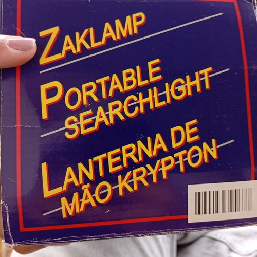 Portable Handheld 12V Car and Boat Spotlight new with krypton bulb