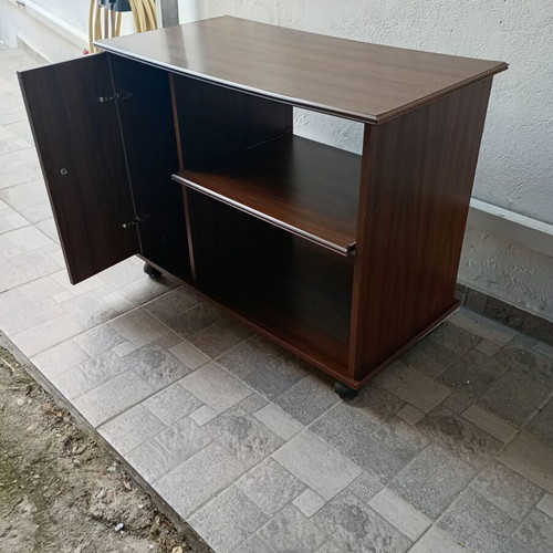 TV stand used with wheels