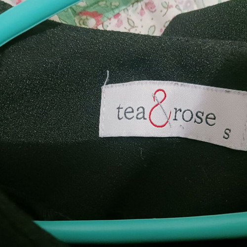 Tea & Rose dress black, like new, size S/M