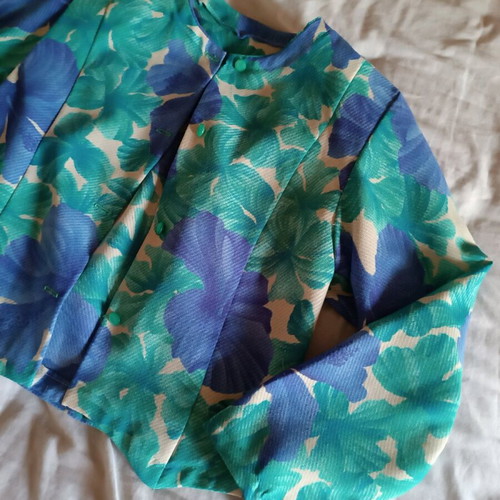 Vintage handmade jacket made to order, size S