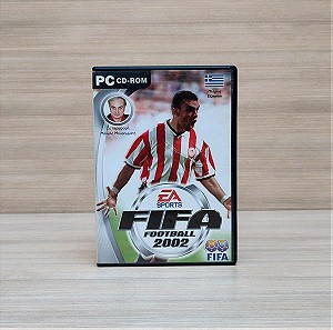 Fifa 2002 PC ελληνικό εξώφυλλο και manual Ολυμπιακός πλήρες