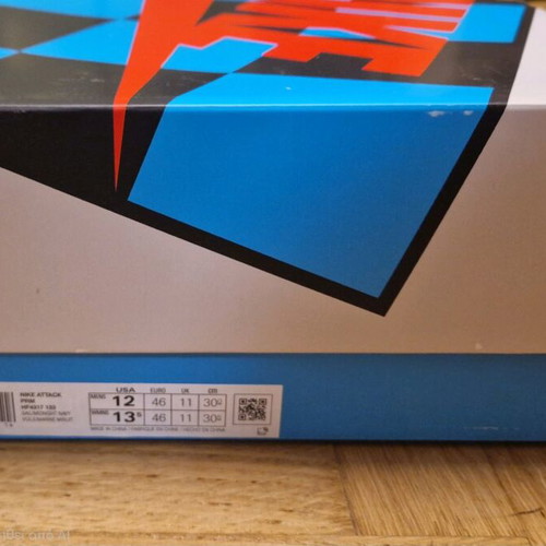 Nike Attack PRM new, size 46, Sail/Midnight Navy
