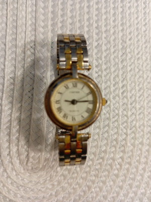 Γυναικείο ρολόι quartz με κλασικό σχέδιο Cartier, σαν καινούργιο