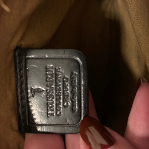 Trussardi small vintage bag like new, black handbag