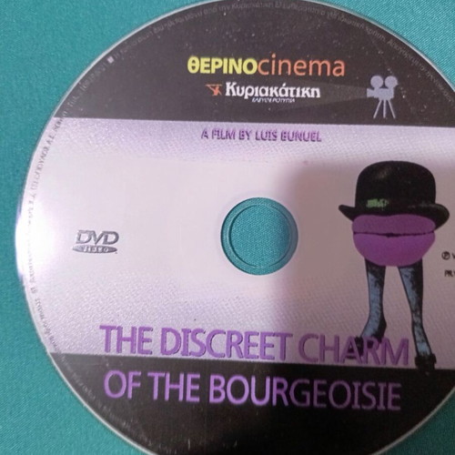 The Discreet Charm of the Bourgeoisie DVD like new