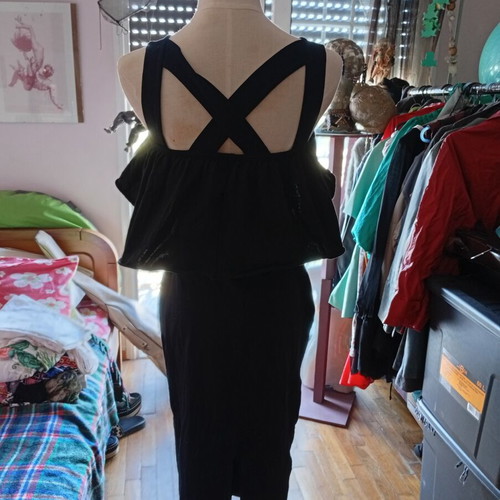 Black dress size M like new