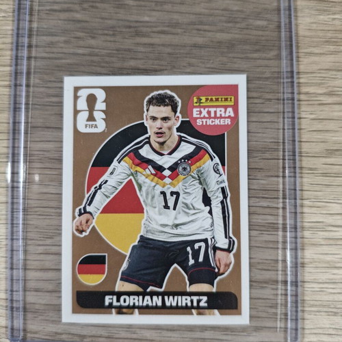 Panini World Cup 2026 Florian Wirtz bronze extra sticker