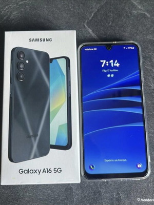 Samsung Galaxy A16 5G 128GB like new, black and blue