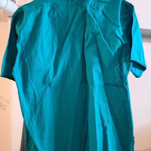 Women's blouse size L like new, blue turquoise