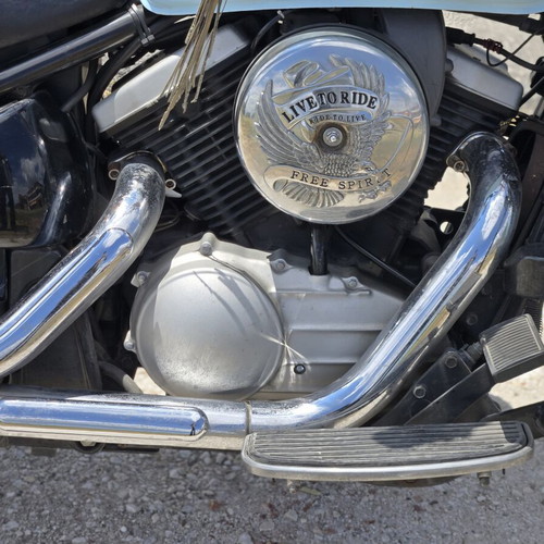 Kawasaki Drifter 800cc VN 800 used Indian style, blue