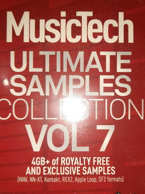 MusicTech Magazine Ultimate Samples Collection Vol.7 DVD-Rom μεταχειρισμένο