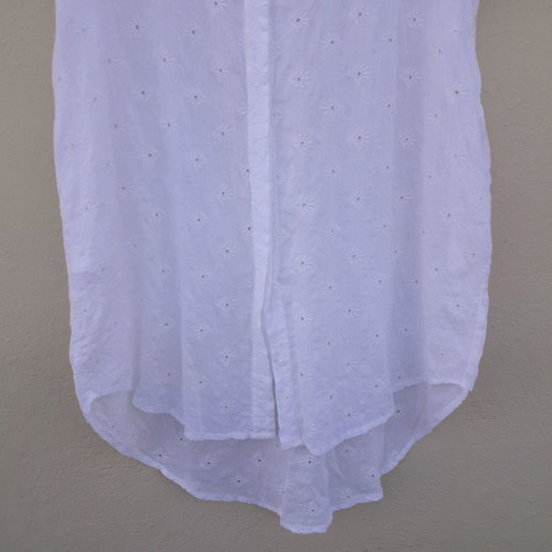 Badila wide short-sleeve transparent shirt like new