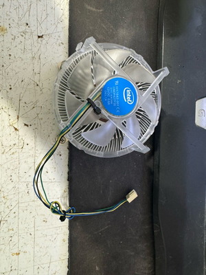 Processor cooler S2066 Intel copper core blue led used