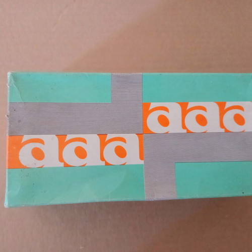 Vintage aaa packaging box, Greek hosiery brand