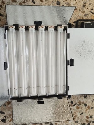 Lighting panels used with 6 Osram fluorescent lamps each