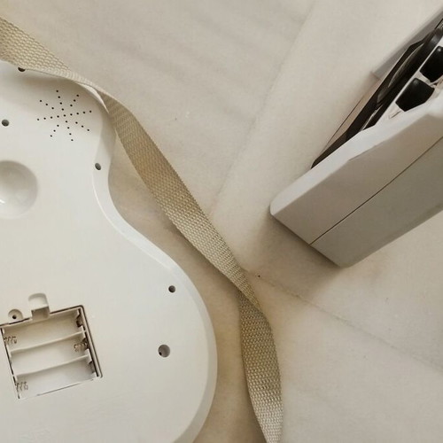 Electric guitar with amplifier toy used