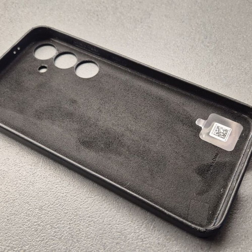 Samsung Galaxy S24+ Vegan Leather case used, genuine leather