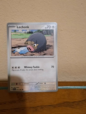 Pokemon Card Lechonk new