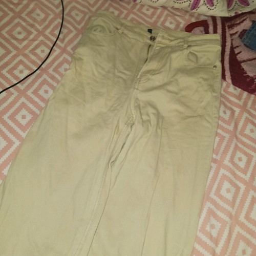 Baggy Jean H&M beige used, size XL