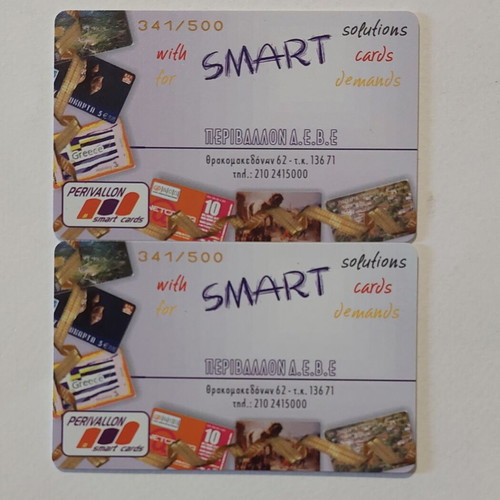 Collectible Parthenon Club Euro 2004 & Environment Smart Cards set new