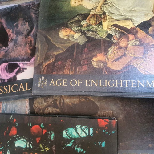 Great Ages of Man books used, seven hardcover volumes