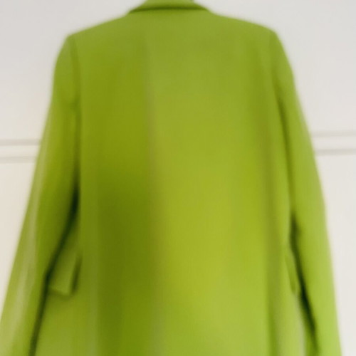 Vassia Kostara blazer M, green, lined with pockets